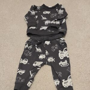 H&M Baby Matching Set Truck Print